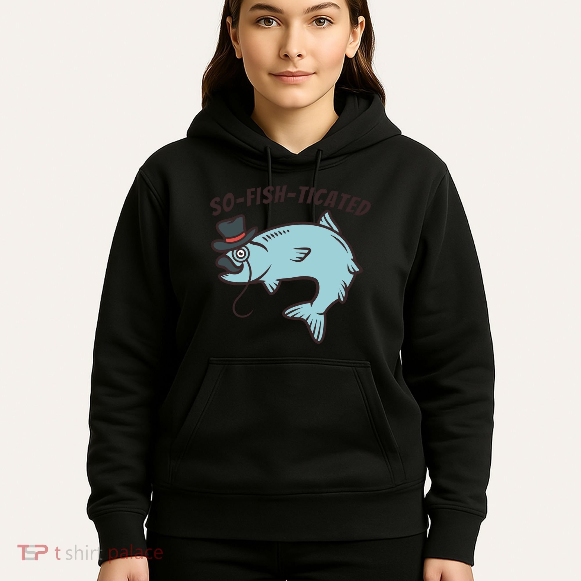 Suffocated Funny Fish Hoodie