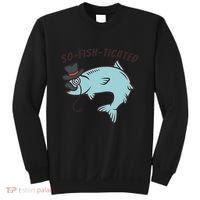 Suffocated Funny Fish Sweatshirt thumb 0