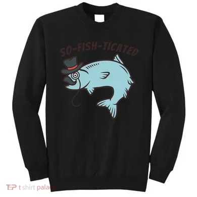 Suffocated Funny Fish Sweatshirt