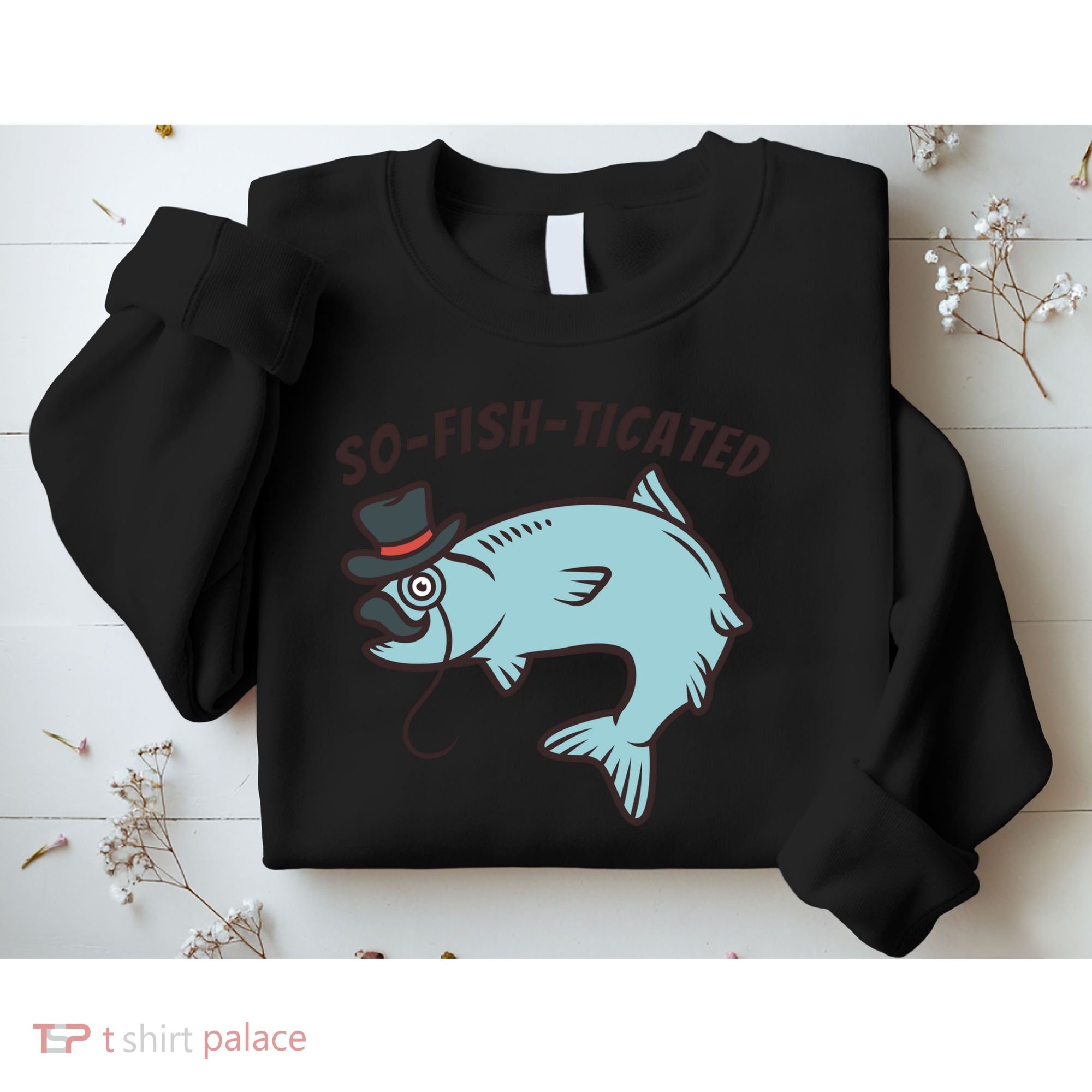 Suffocated Funny Fish Sweatshirt