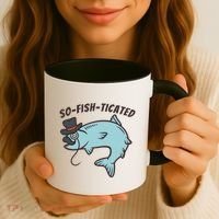 Suffocated Funny Fish Coffee Mug thumb 3