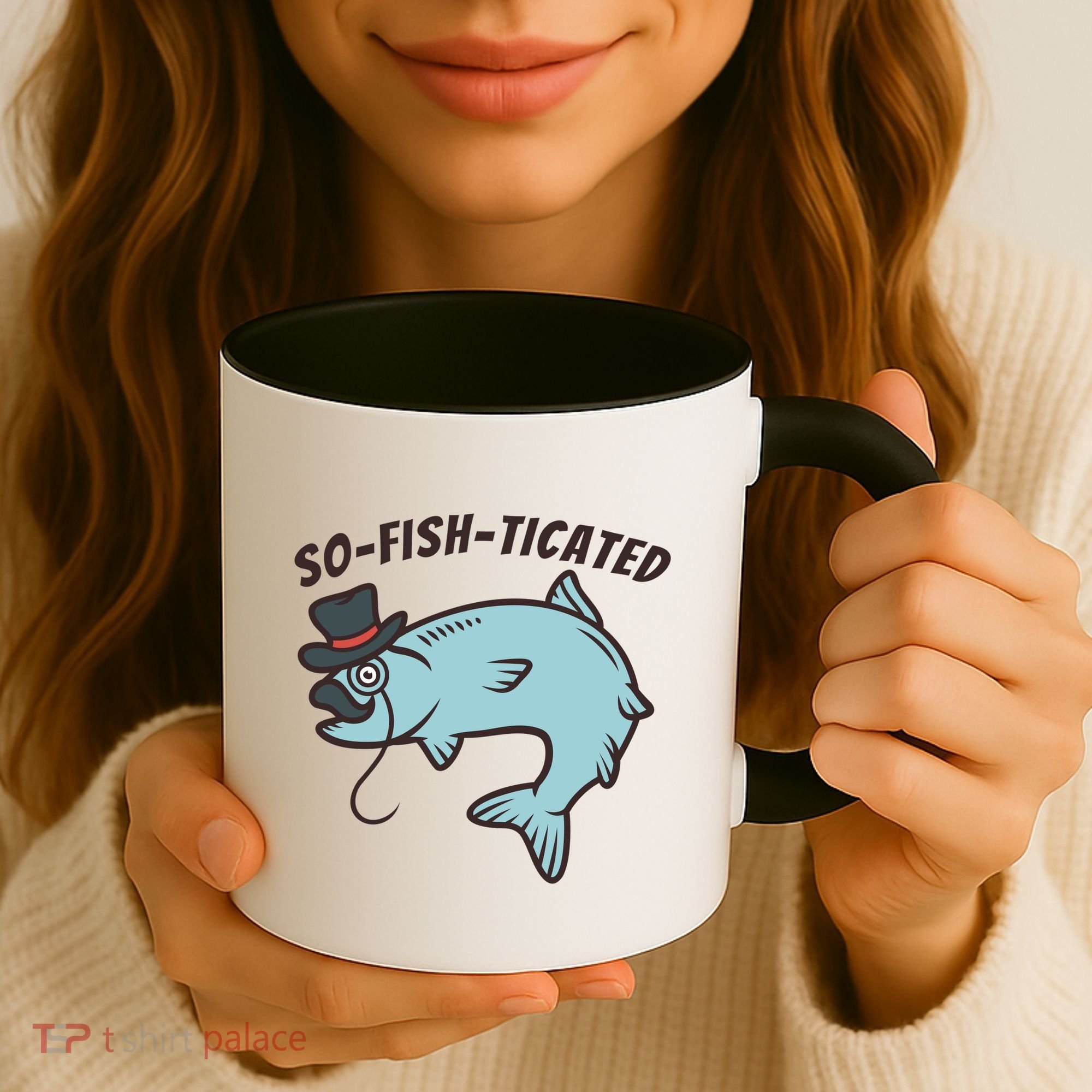Suffocated Funny Fish Coffee Mug