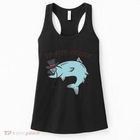 Suffocated Funny Fish Women's Tank Top thumb 0