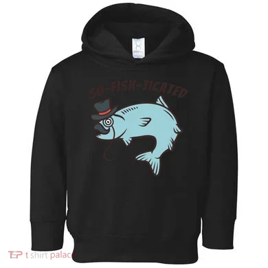 Suffocated Funny Fish Toddler Hoodie