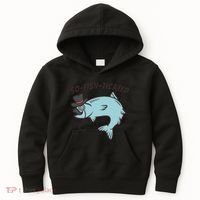 Suffocated Funny Fish Kids Hoodie thumb 0