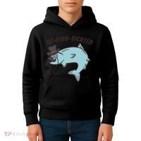 Suffocated Funny Fish Kids Hoodie thumb 4