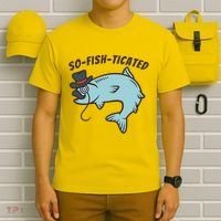 Suffocated Funny Fish T-Shirt thumb 6