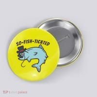 Suffocated Funny Fish Button thumb 0