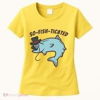 Suffocated Funny Fish Women's T-Shirt thumb 0
