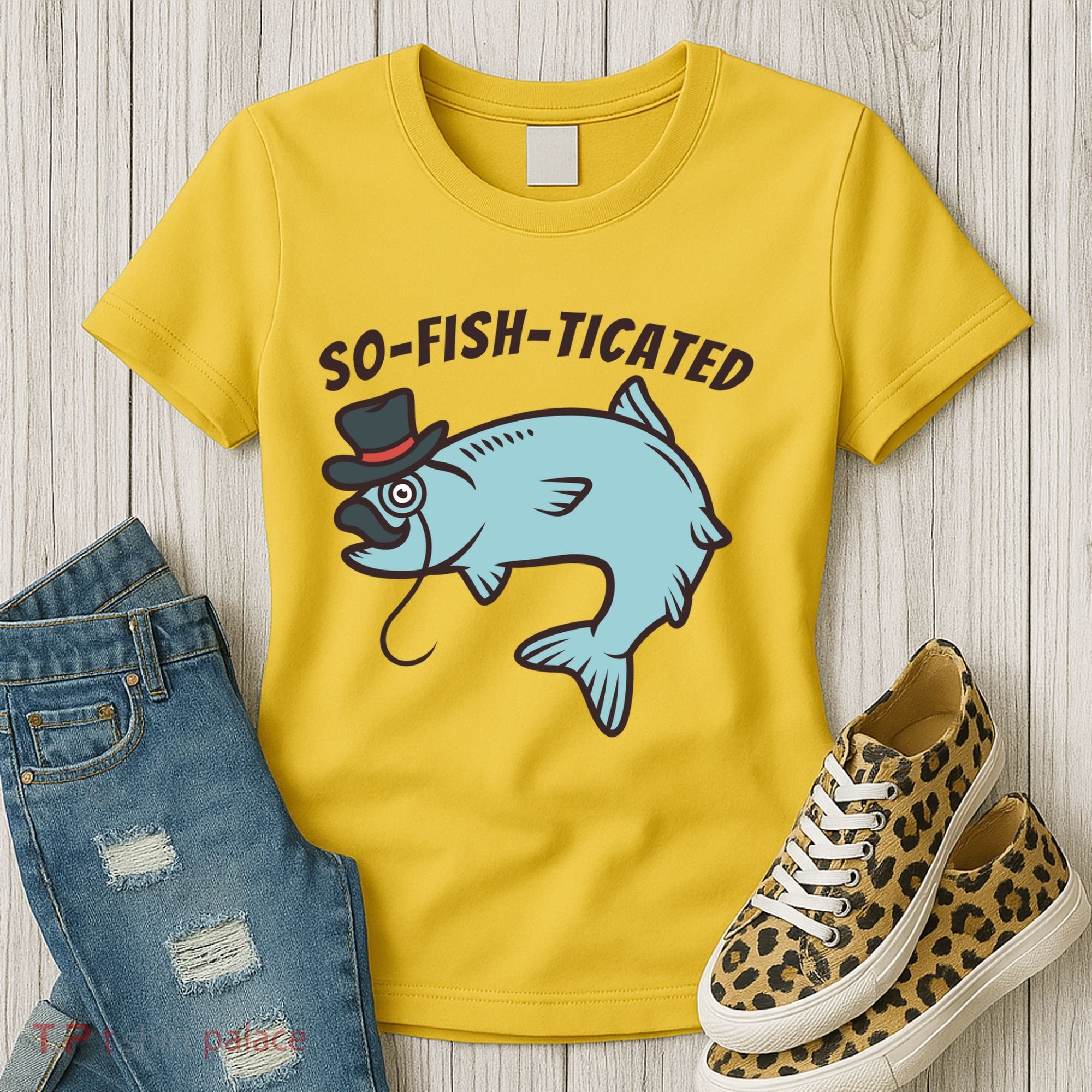 Suffocated Funny Fish Women's T-Shirt