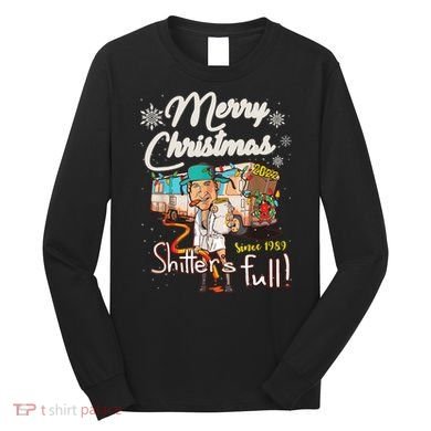 Shitters Full Funny Camper RV Camping TShirt Long Sleeve Shirt