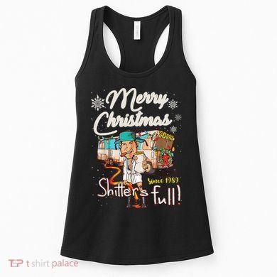 Shitters Full Funny Camper RV Camping TShirt Women's Tank Top