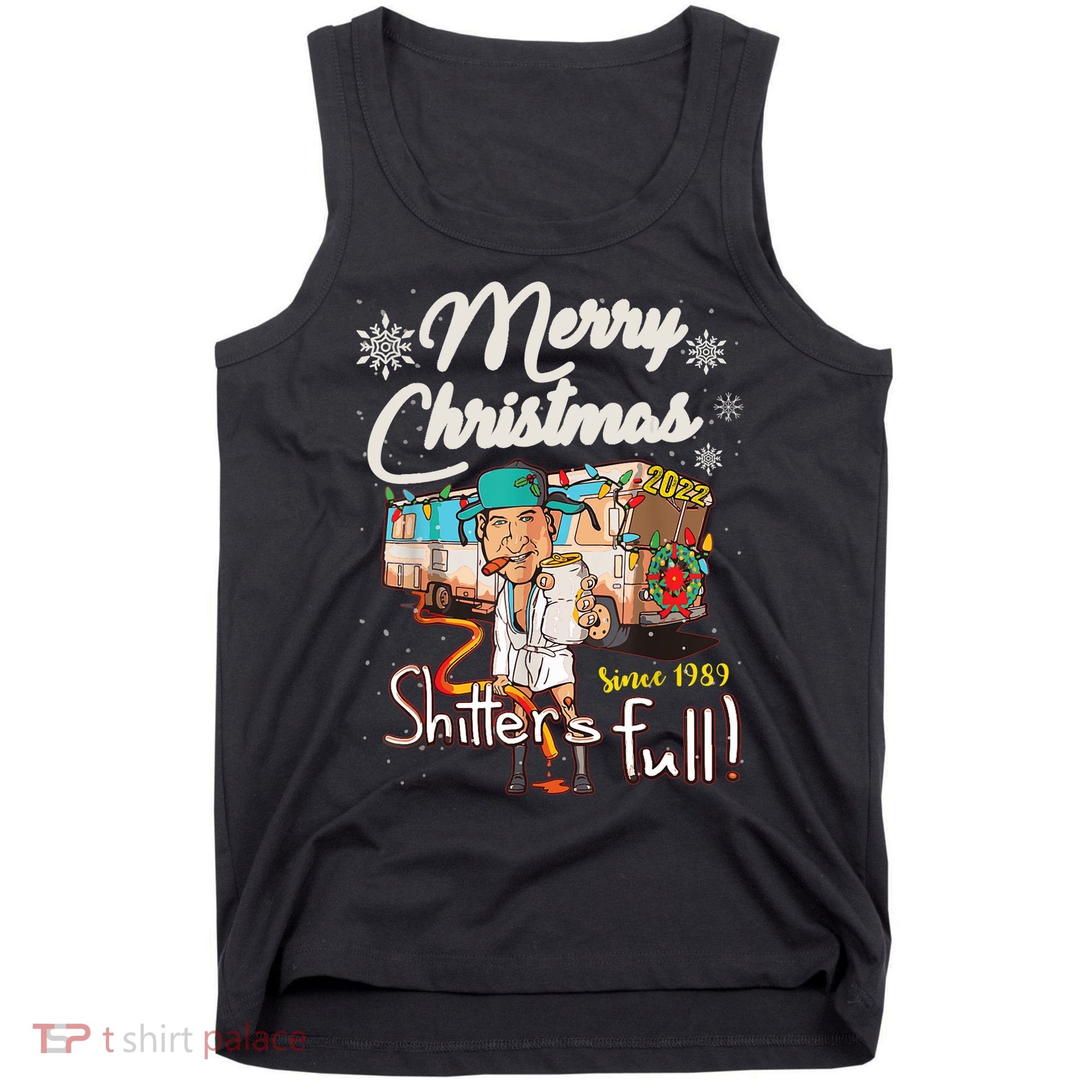 Shitters Full Funny Camper RV Camping TShirt Tank Top