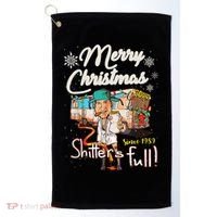 Shitters Full Funny Camper RV Camping TShirt Golf Towel thumb 0