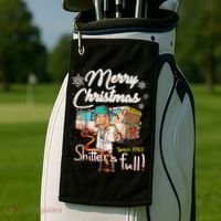 Shitters Full Funny Camper RV Camping TShirt Golf Towel thumb 2