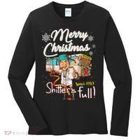 Shitters Full Funny Camper RV Camping TShirt Women's Long Sleeve Shirt thumb 0