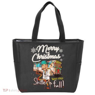 Shitters Full Funny Camper RV Camping TShirt Tote Bag