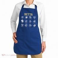 Siamese Fighting Fish Lover Aquarium Keeper Betta Fish Cute Gift Apron thumb 2