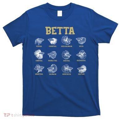 Siamese Fighting Fish Lover Aquarium Keeper Betta Fish Cute Gift T-Shirt