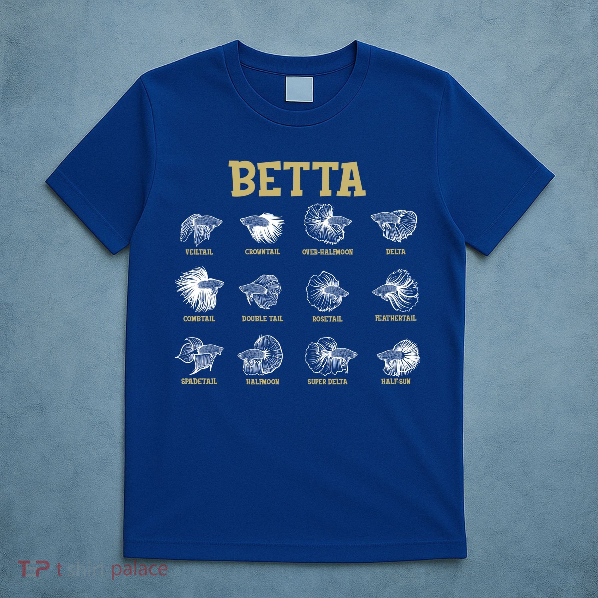 Siamese Fighting Fish Lover Aquarium Keeper Betta Fish Cute Gift T-Shirt