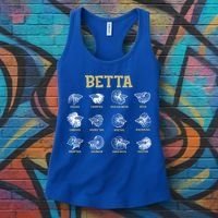 Siamese Fighting Fish Lover Aquarium Keeper Betta Fish Cute Gift Women's Tank Top thumb 3