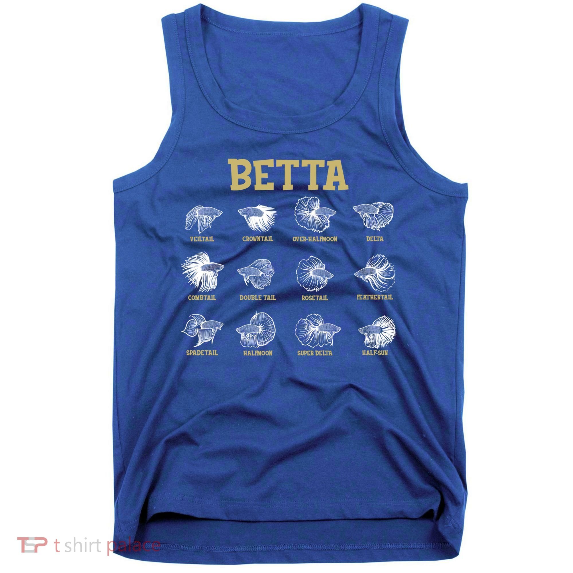 Siamese Fighting Fish Lover Aquarium Keeper Betta Fish Cute Gift Tank Top