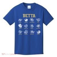 Siamese Fighting Fish Lover Aquarium Keeper Betta Fish Cute Gift Kids T-Shirt thumb 0