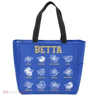 Siamese Fighting Fish Lover Aquarium Keeper Betta Fish Cute Gift Tote Bag
