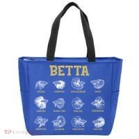 Siamese Fighting Fish Lover Aquarium Keeper Betta Fish Cute Gift Tote Bag thumb 0