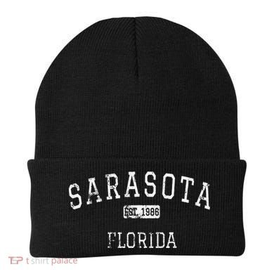 Sarasota Florida FL Vintage Beanie