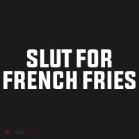 Slut For French Fries Women's Tank Top thumb 5