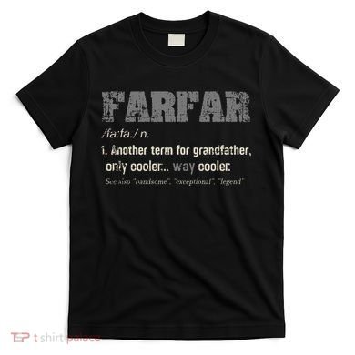 Swedish Farfar Funny Definition Grandpa T-Shirt