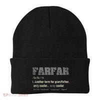 Swedish Farfar Funny Definition Grandpa Beanie thumb 0
