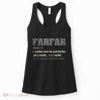 Swedish Farfar Funny Definition Grandpa Women's Tank Top thumb 0