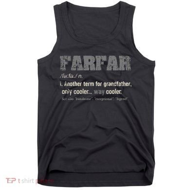 Swedish Farfar Funny Definition Grandpa Tank Top