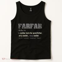 Swedish Farfar Funny Definition Grandpa Tank Top thumb 2