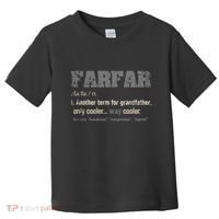Swedish Farfar Funny Definition Grandpa Toddler T-Shirt thumb 0