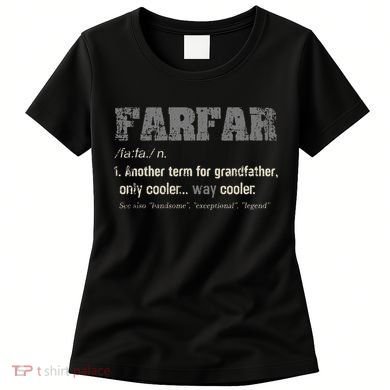 Swedish Farfar Funny Definition Grandpa Women's T-Shirt