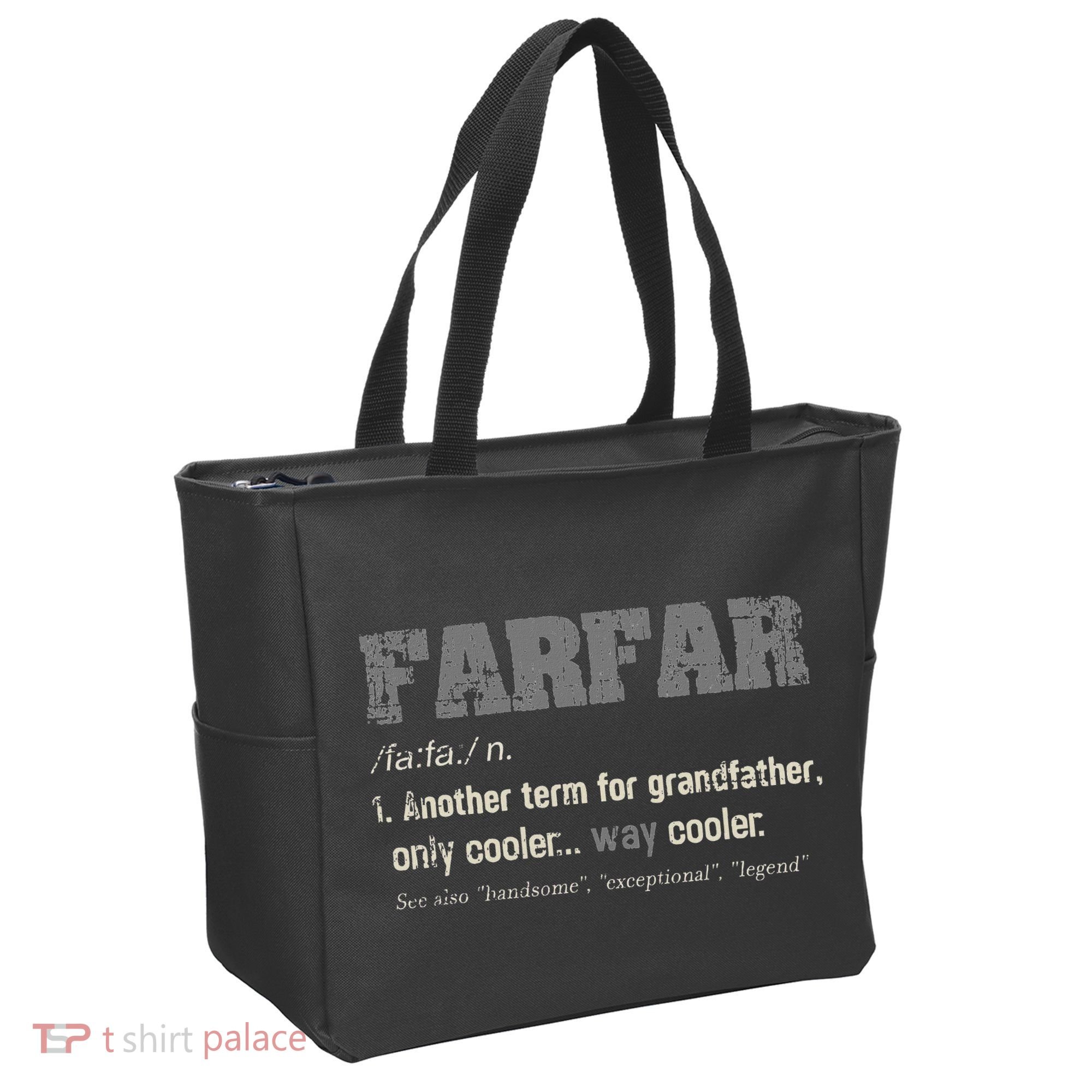 Swedish Farfar Funny Definition Grandpa Tote Bag