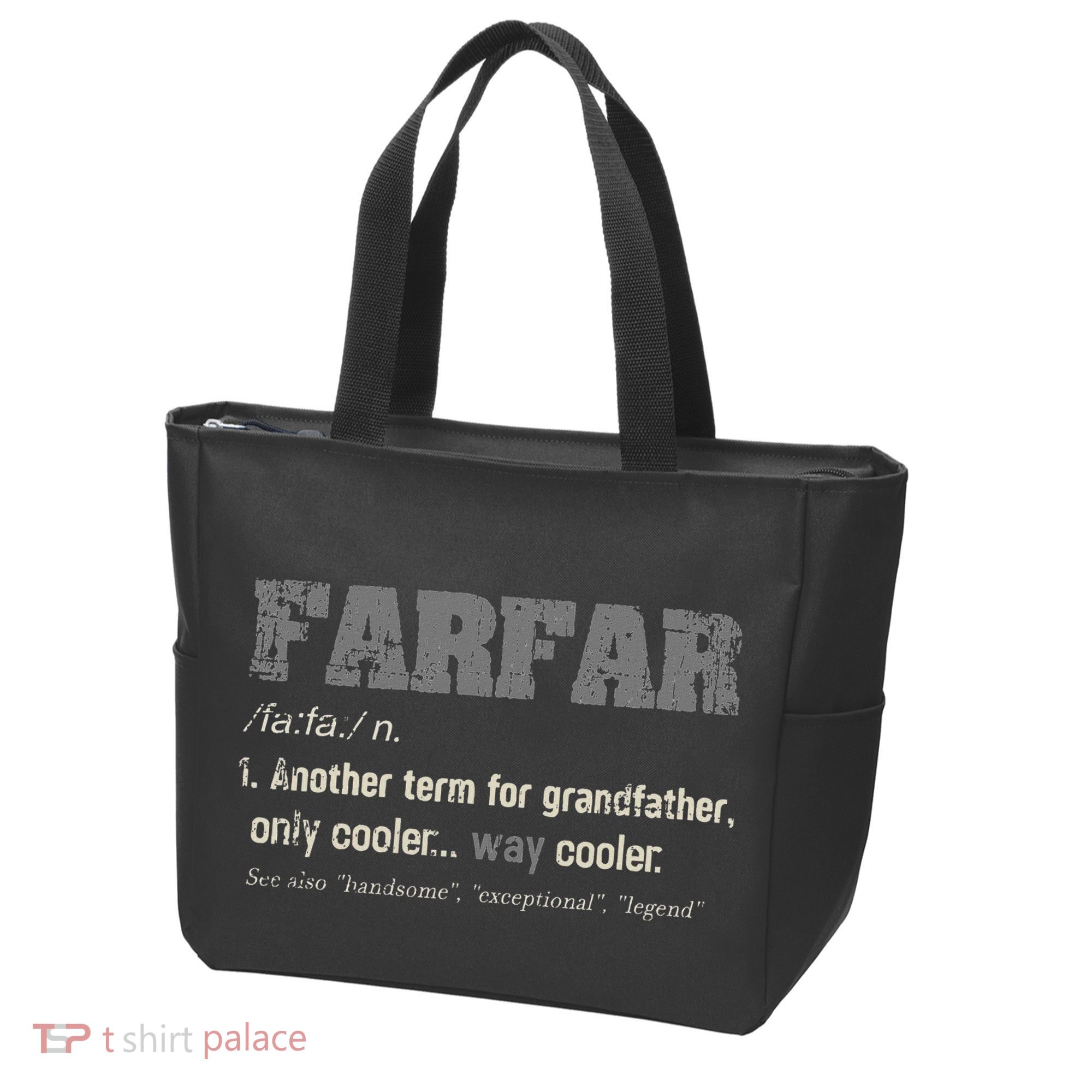 Swedish Farfar Funny Definition Grandpa Tote Bag