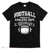 San Francisco Football Property Athletic Dept Retro Grunge T-Shirt thumb 0