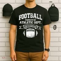 San Francisco Football Property Athletic Dept Retro Grunge T-Shirt thumb 6