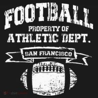 San Francisco Football Property Athletic Dept Retro Grunge Women's Tank Top thumb 5