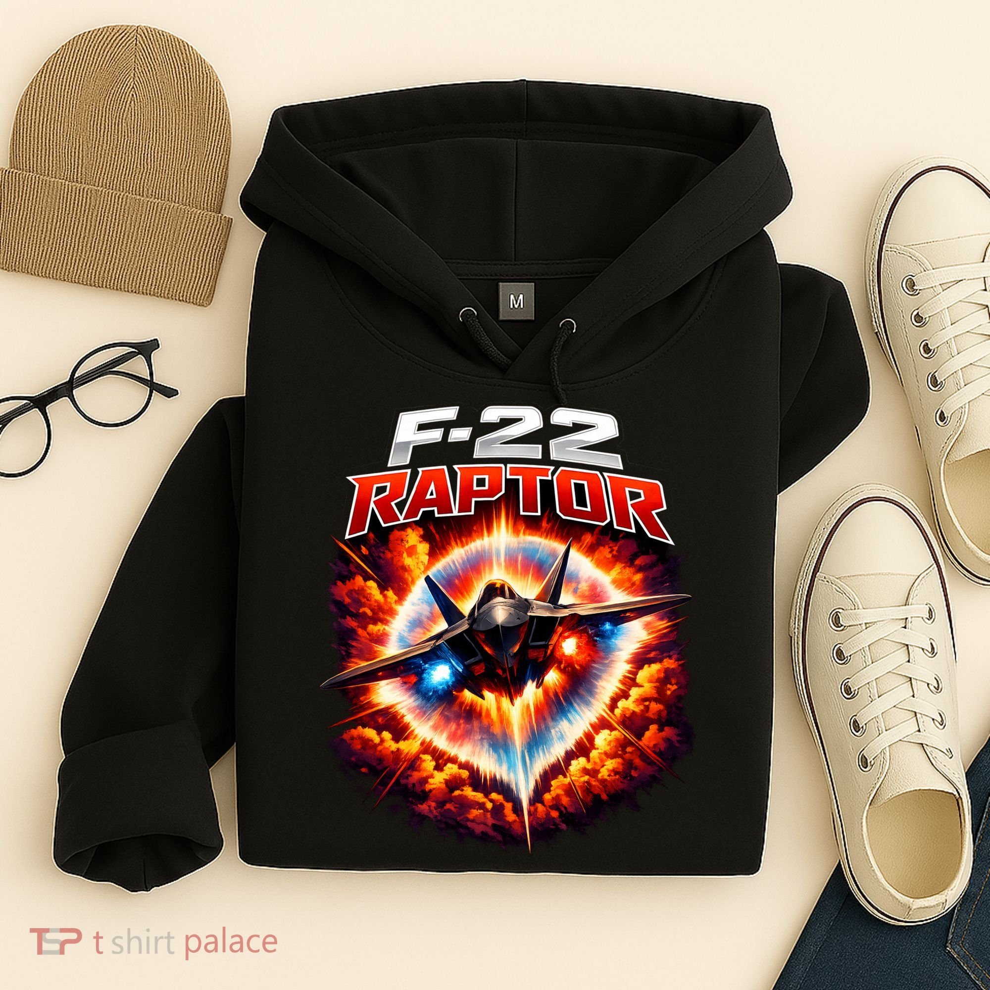 Sonic Fury F-22 Raptor Hoodie