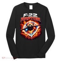 Sonic Fury F-22 Raptor Long Sleeve Shirt thumb 0