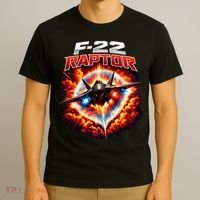 Sonic Fury F-22 Raptor T-Shirt thumb 3
