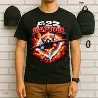 Sonic Fury F-22 Raptor T-Shirt thumb 6