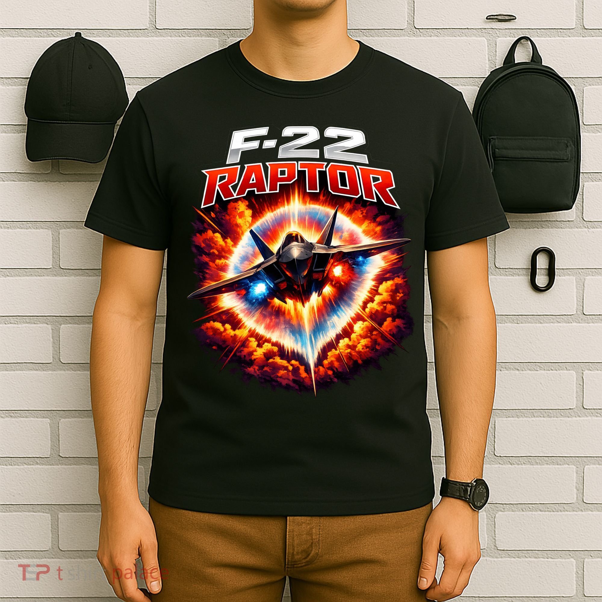 Sonic Fury F-22 Raptor T-Shirt