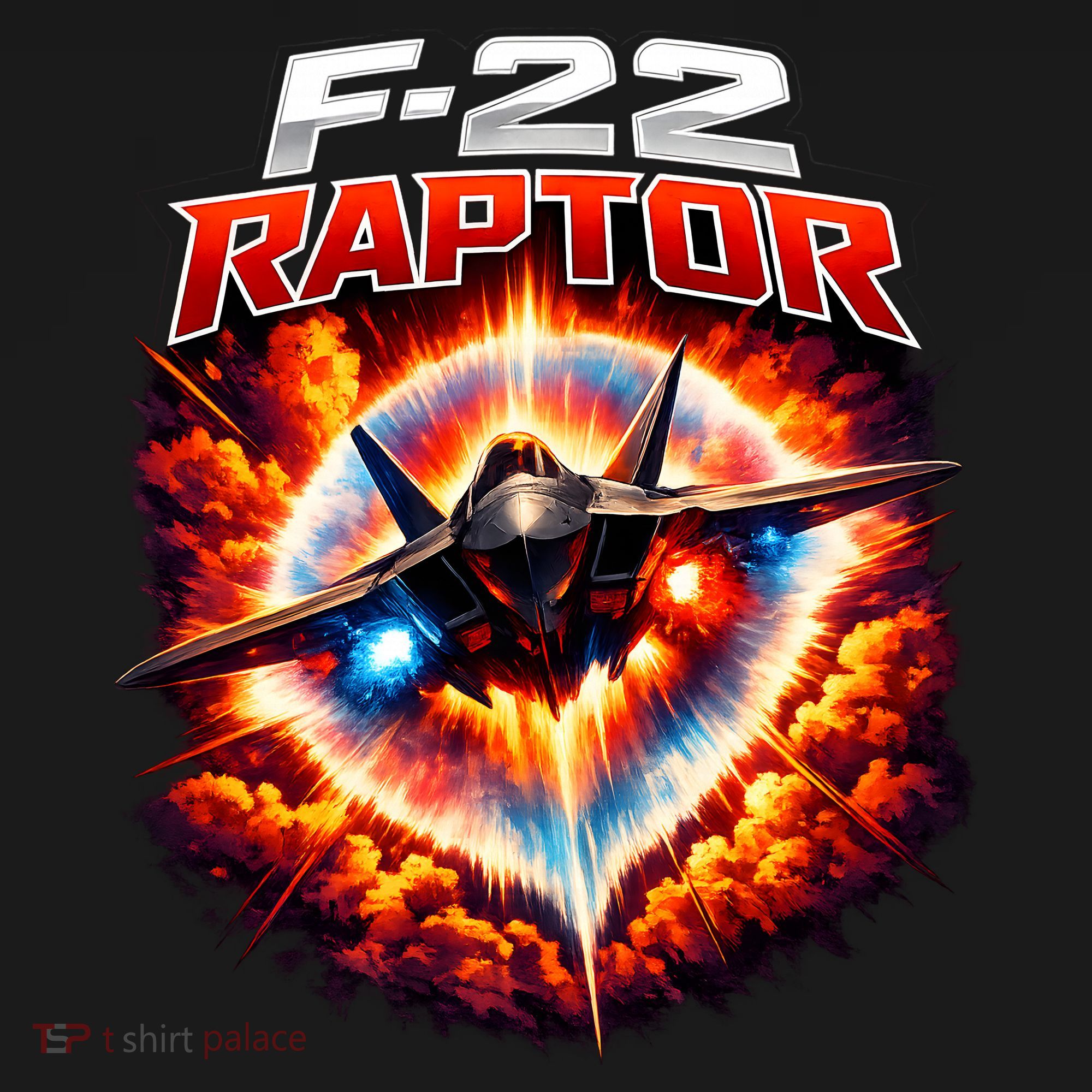 Sonic Fury F-22 Raptor Bucket Hat