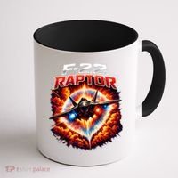 Sonic Fury F-22 Raptor Coffee Mug thumb 1